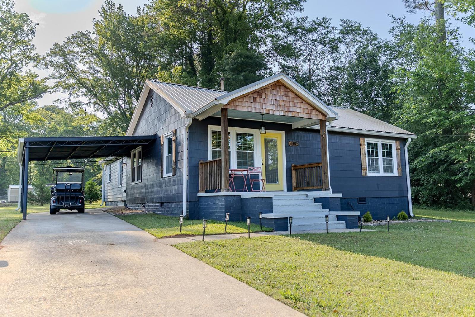 Blue Bungalow W/ Free Golf Cart 1/2 Mi From Square Covington Exterior foto
